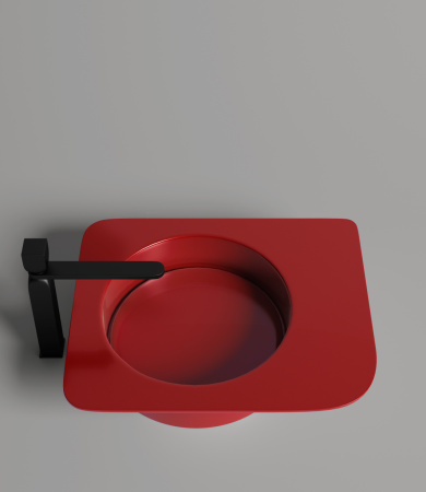 Раковина из искусственного камня S-Sense Salini ALDA 110611G 60х40 накладная цвет белый без отверстий под смеситель